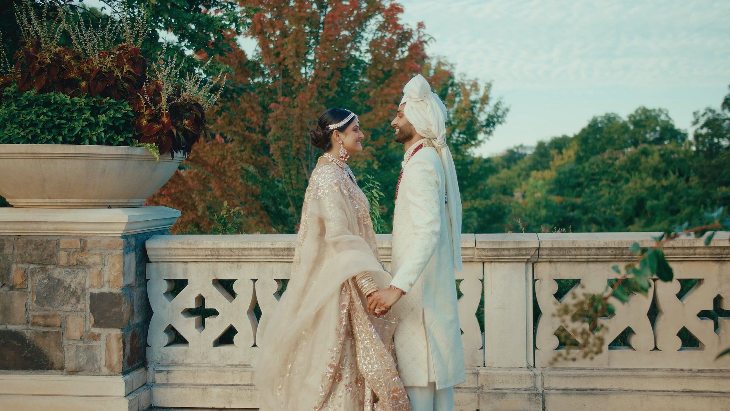 Sanjiv and Charlotte at Marriot City Center